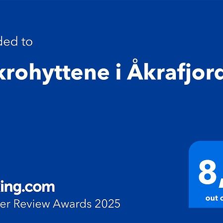 Mikrohyttene I Akrafjorden Etnesjoen 外观 照片