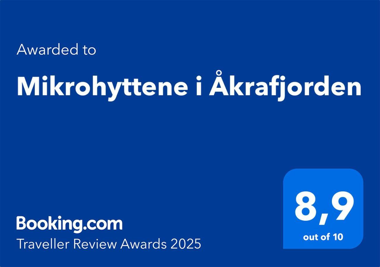 Mikrohyttene I Akrafjorden Etnesjoen 外观 照片